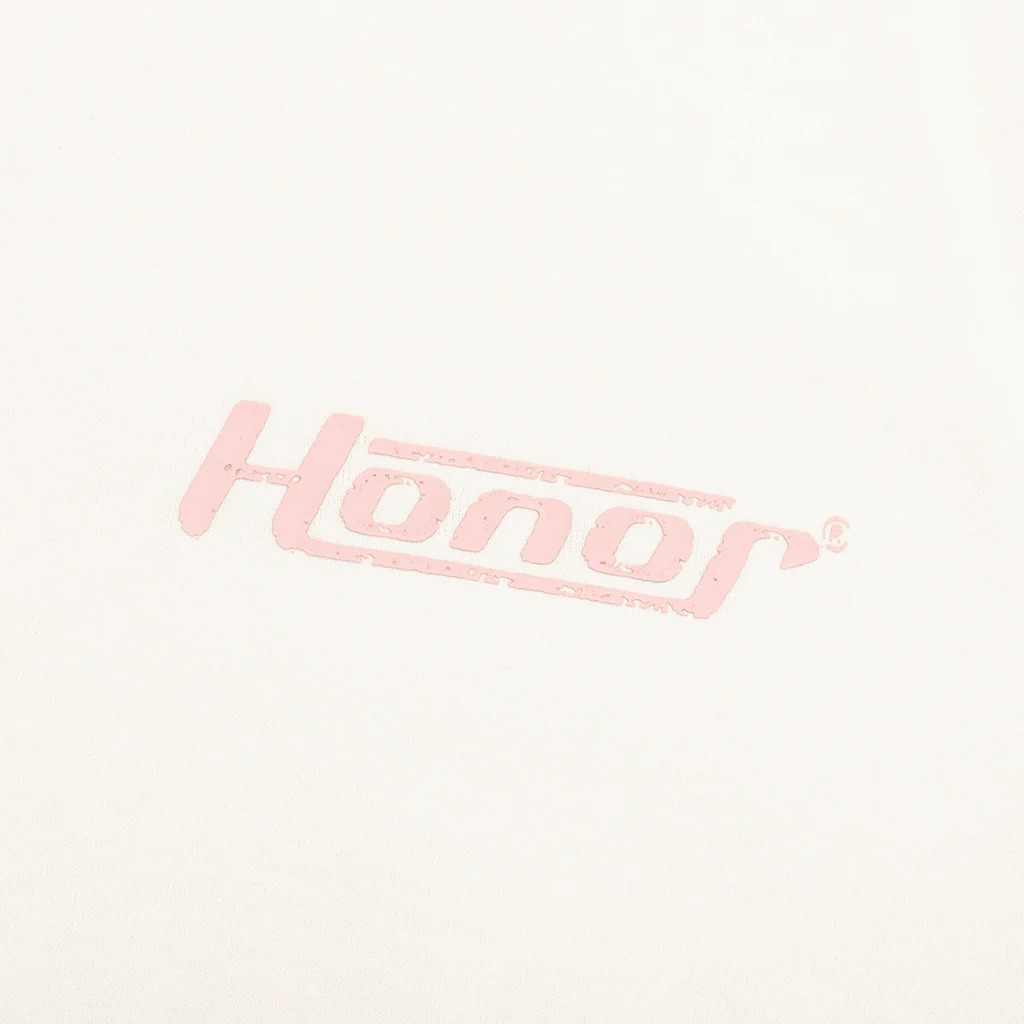 Honor Globe Logo Tee - Cream - Image 4