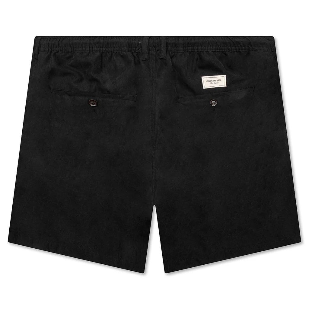 HTG Brand Poly Short - Black - Image 2
