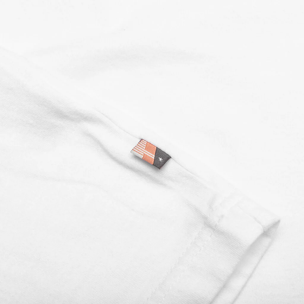 HTG Leaf S/S Tee - White - Image 4
