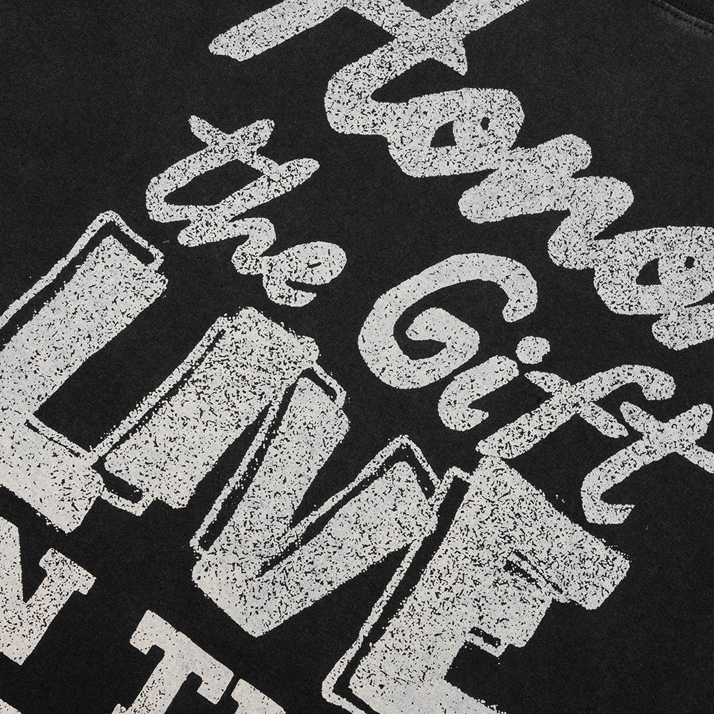 Live On The Air T-Shirt - Black - Image 3