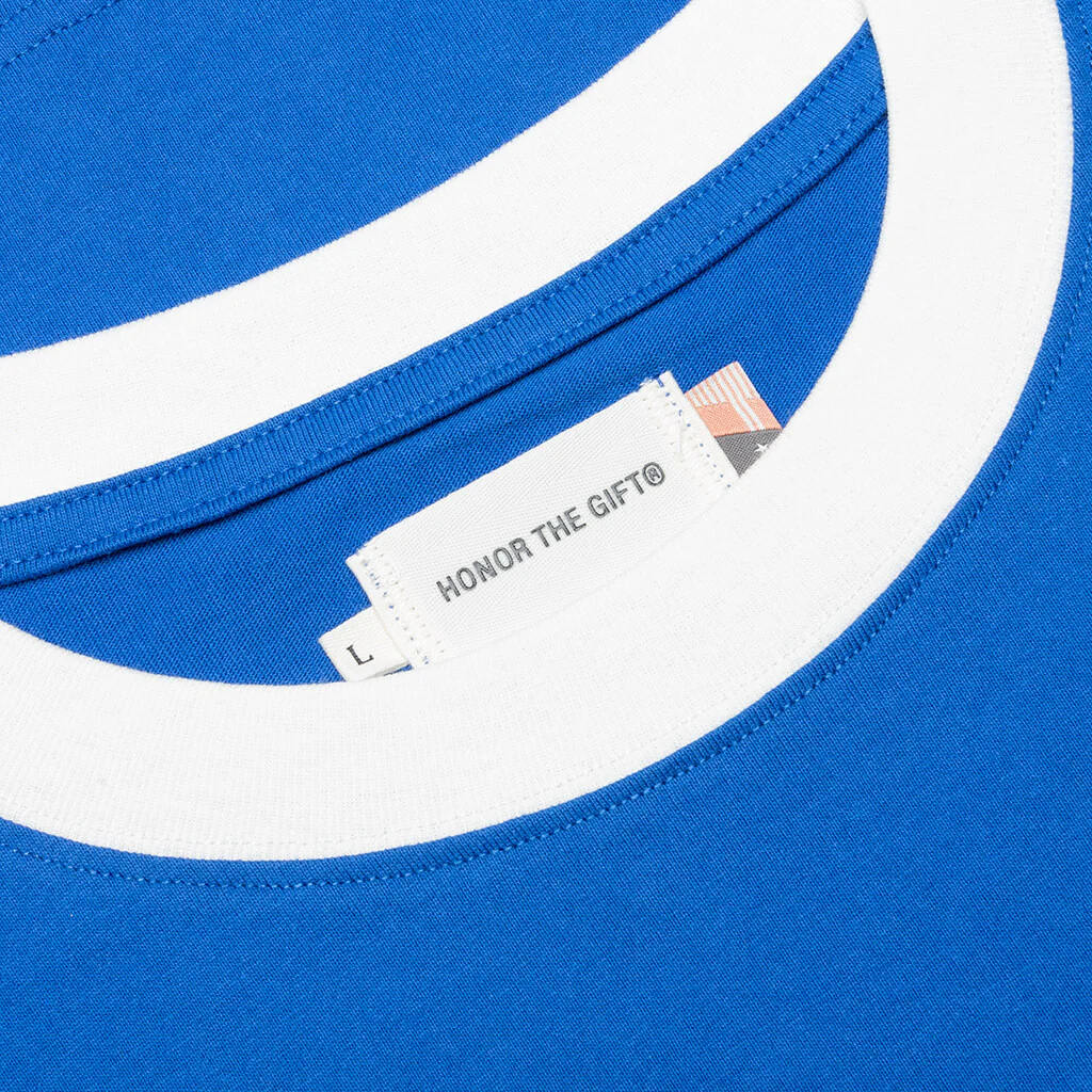 Multi Box Tee - Blue - Image 3