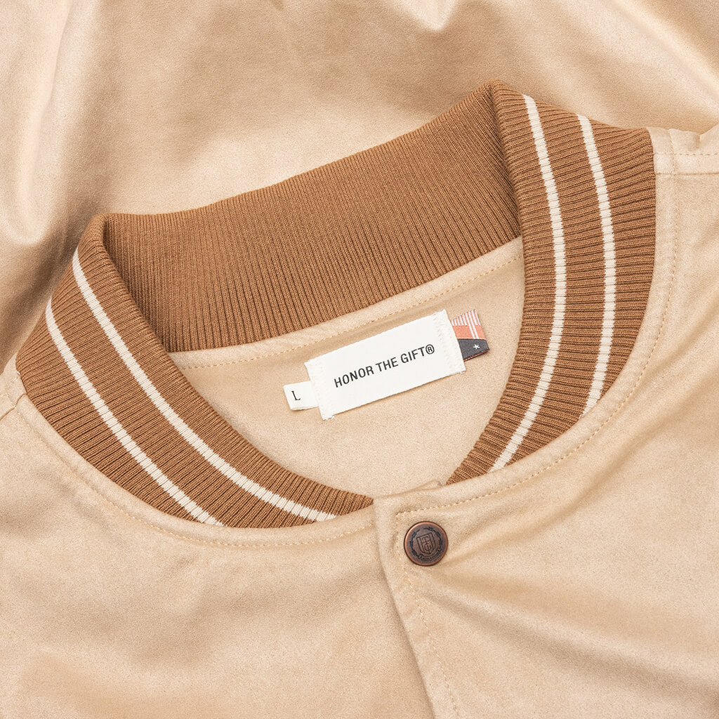 Oil Head Varsity - Tan - Image 6