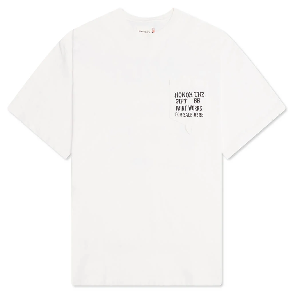Paint Works Tee - Bone