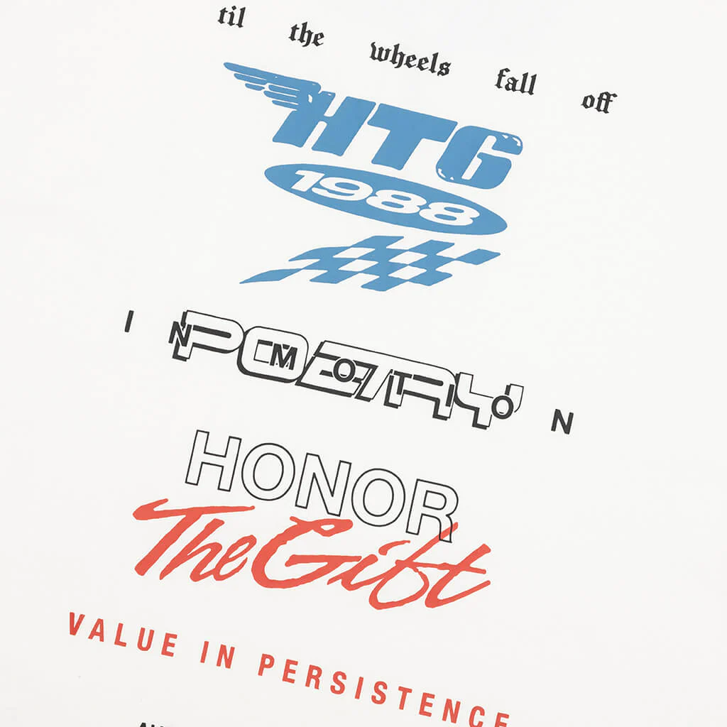 Persistence Race Tee - White - Image 4