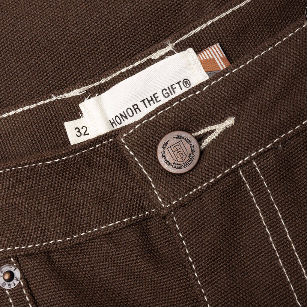 Script Carpenter Pant - Brown - Image 3