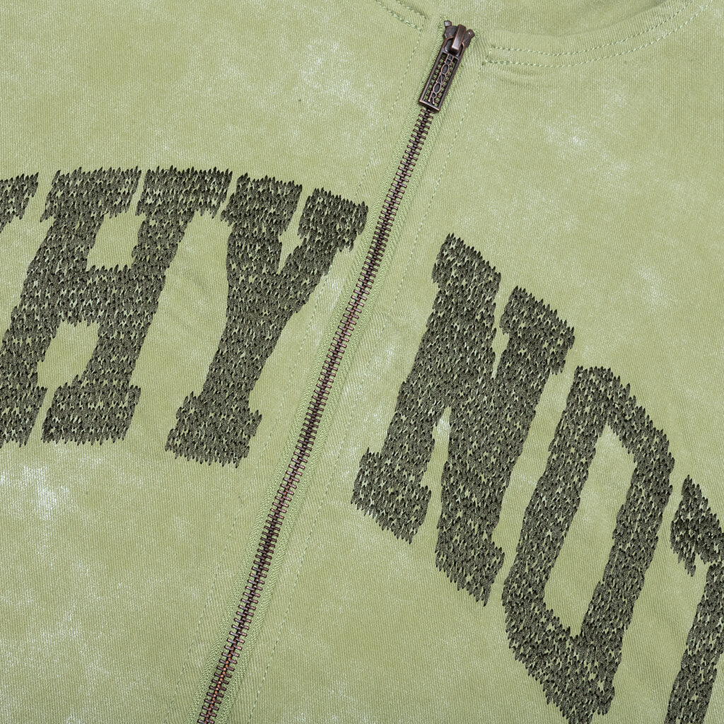 Twill Washed Jacket - Green - Image 3