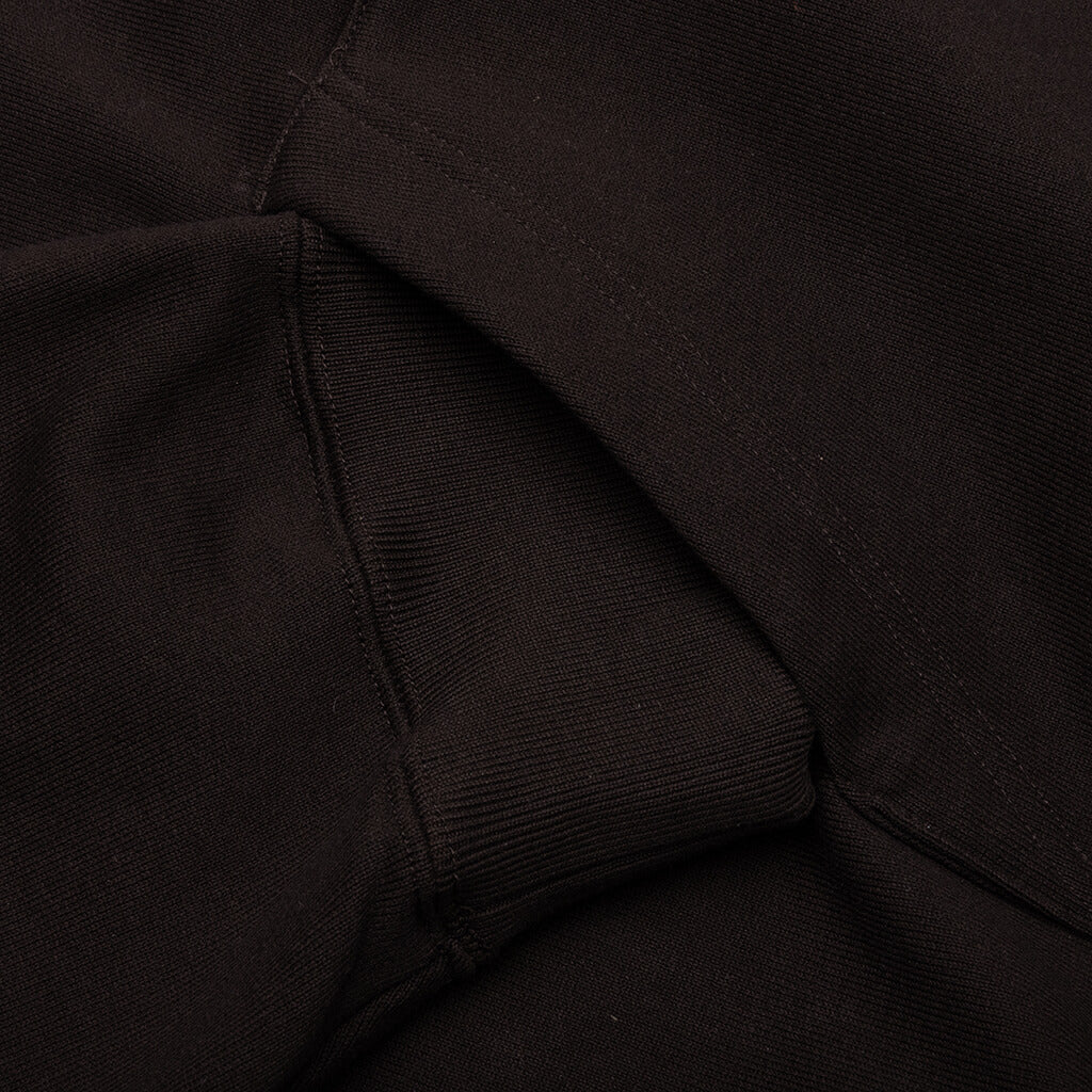 Logo Hoodie - Dark Brown - Image 4