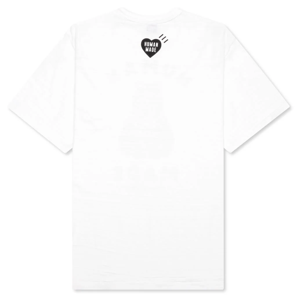 Graphic T-Shirt #12 - White - Image 2