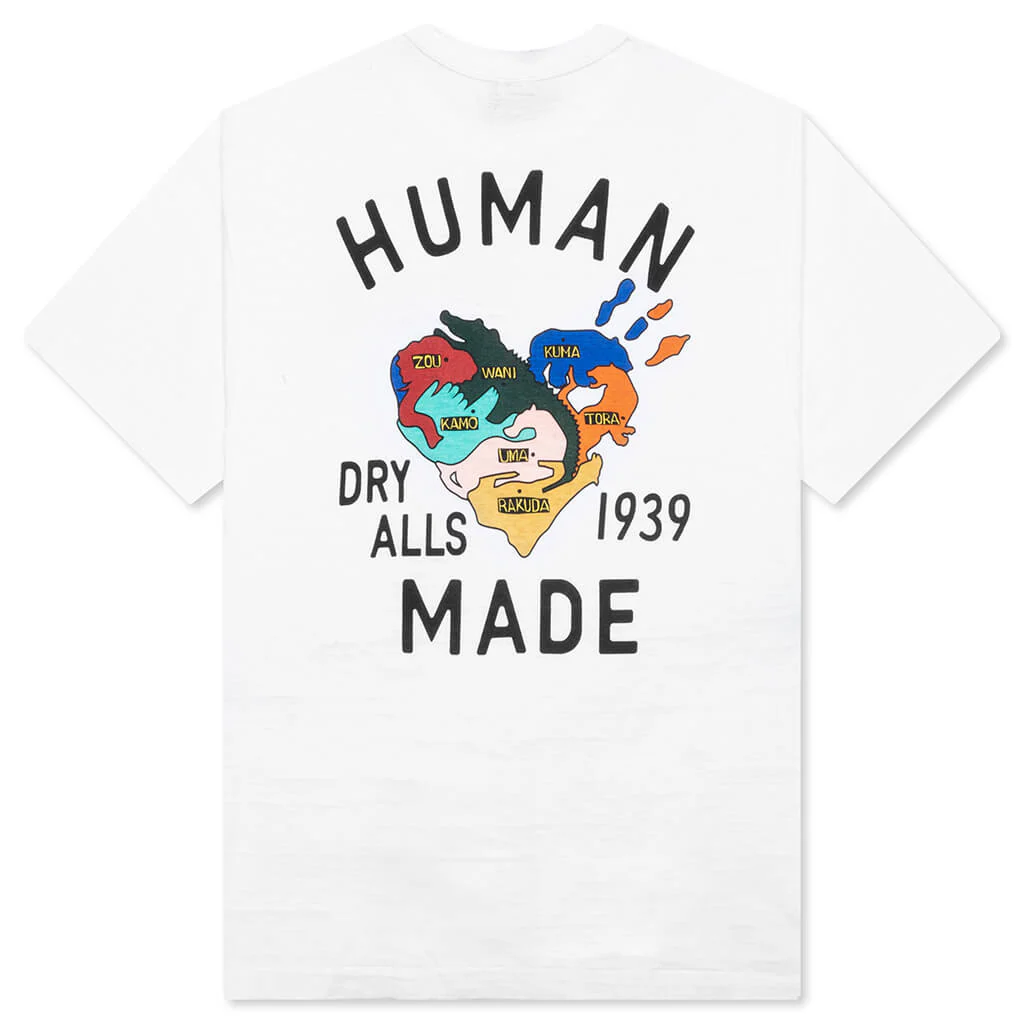 Graphic T-Shirt #3 - White - Image 2