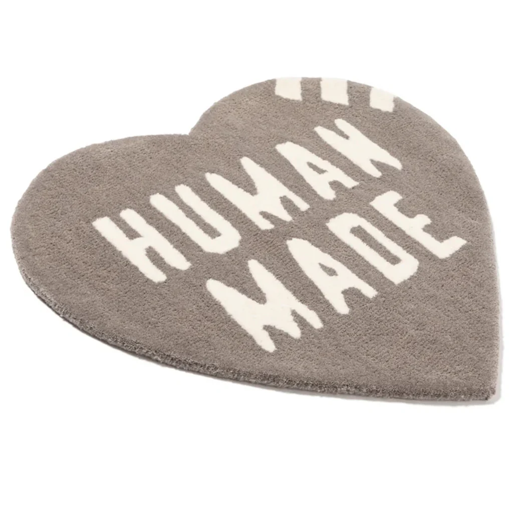 Heart Rug Medium - Gray - Image 2