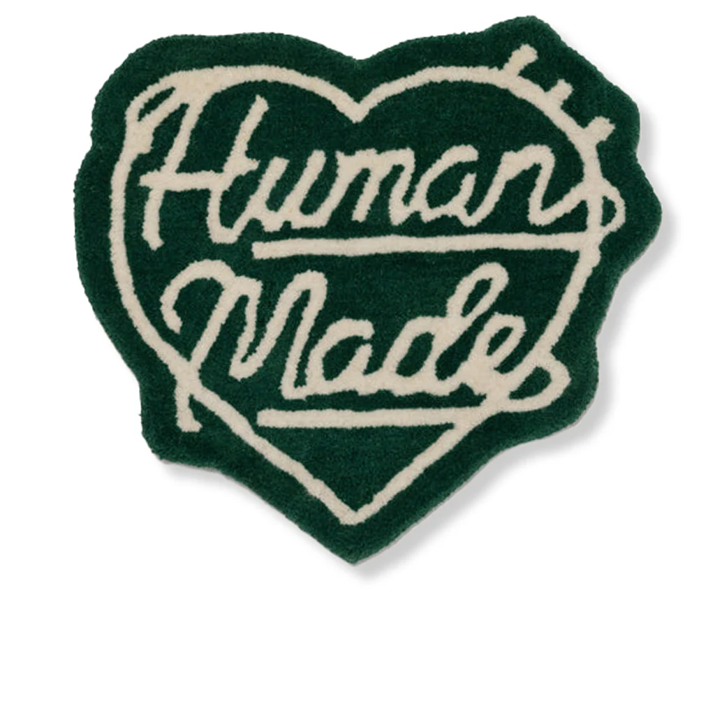 Heart Rug Medium - Green