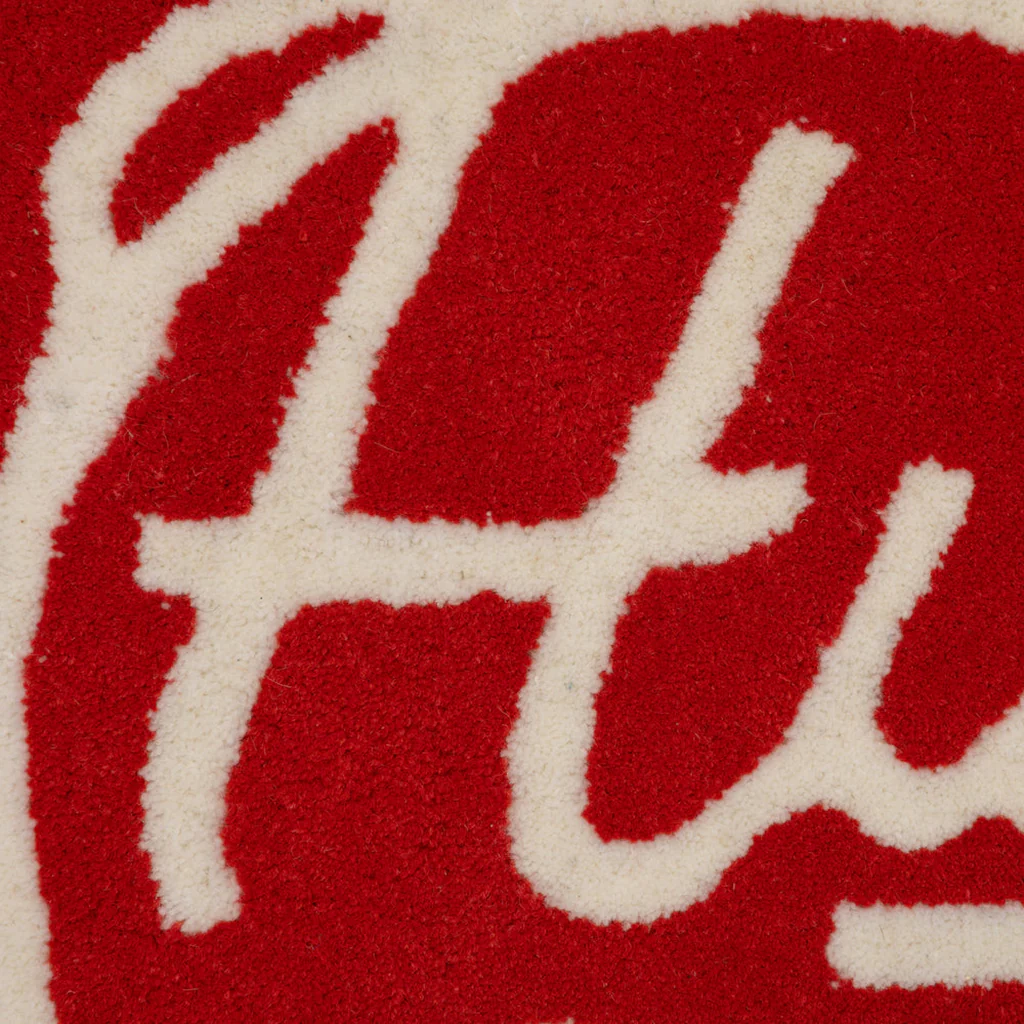 Heart Rug Medium - Red - Image 3