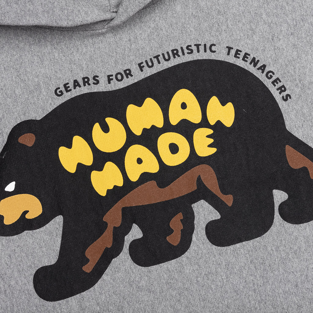 Heavyweight Hoodie #01 - Grey - Image 3