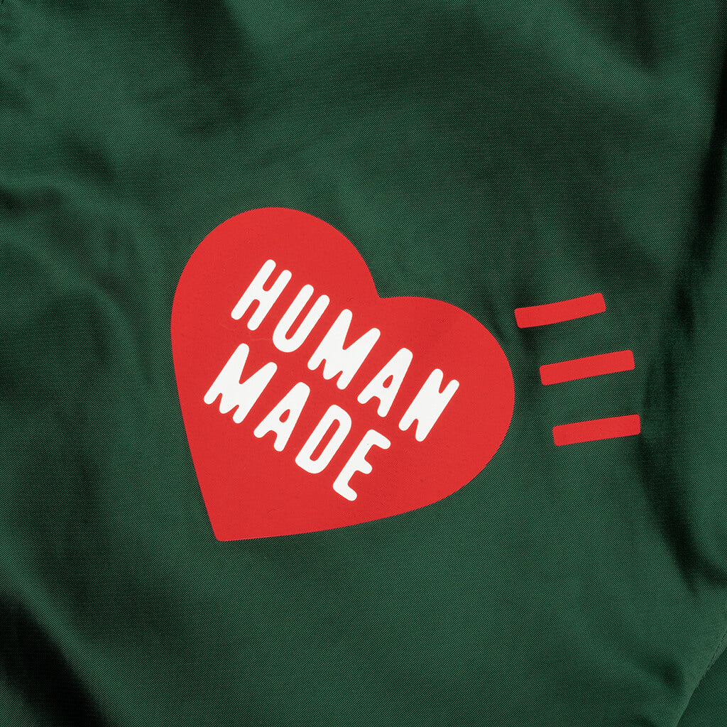 Nylon Stadium Jacket - Green - Image 3