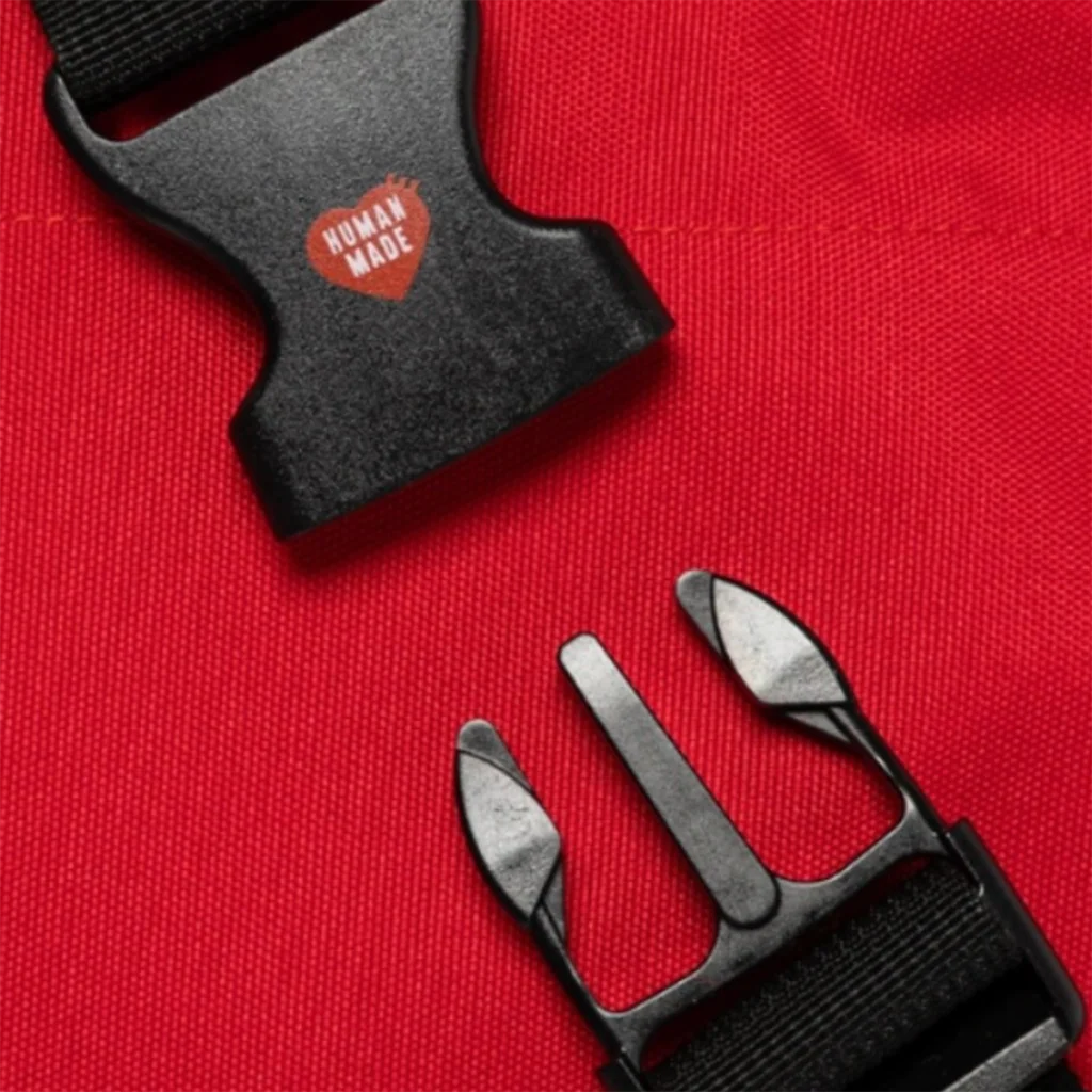 Square Backpack - Red - Image 3