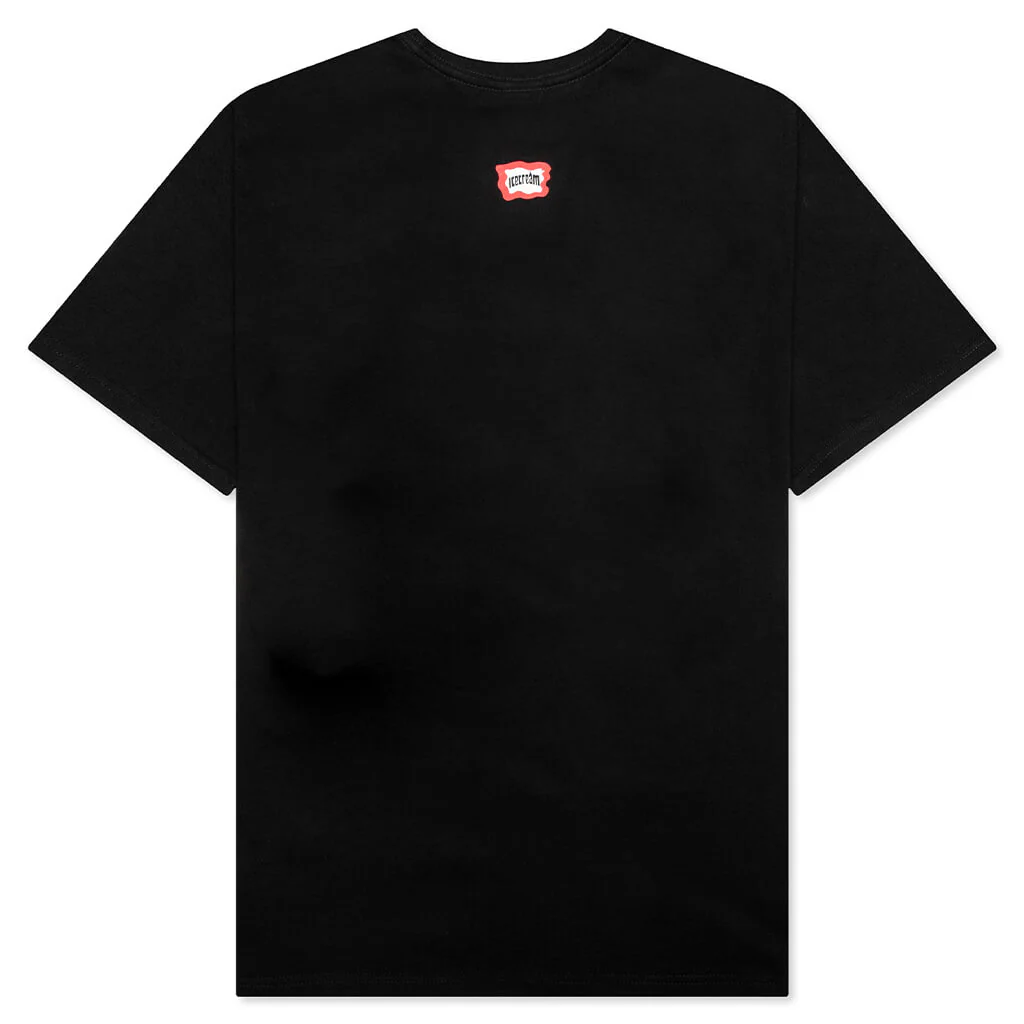 Cones n Running Bones S/S Tee - Black - Image 2
