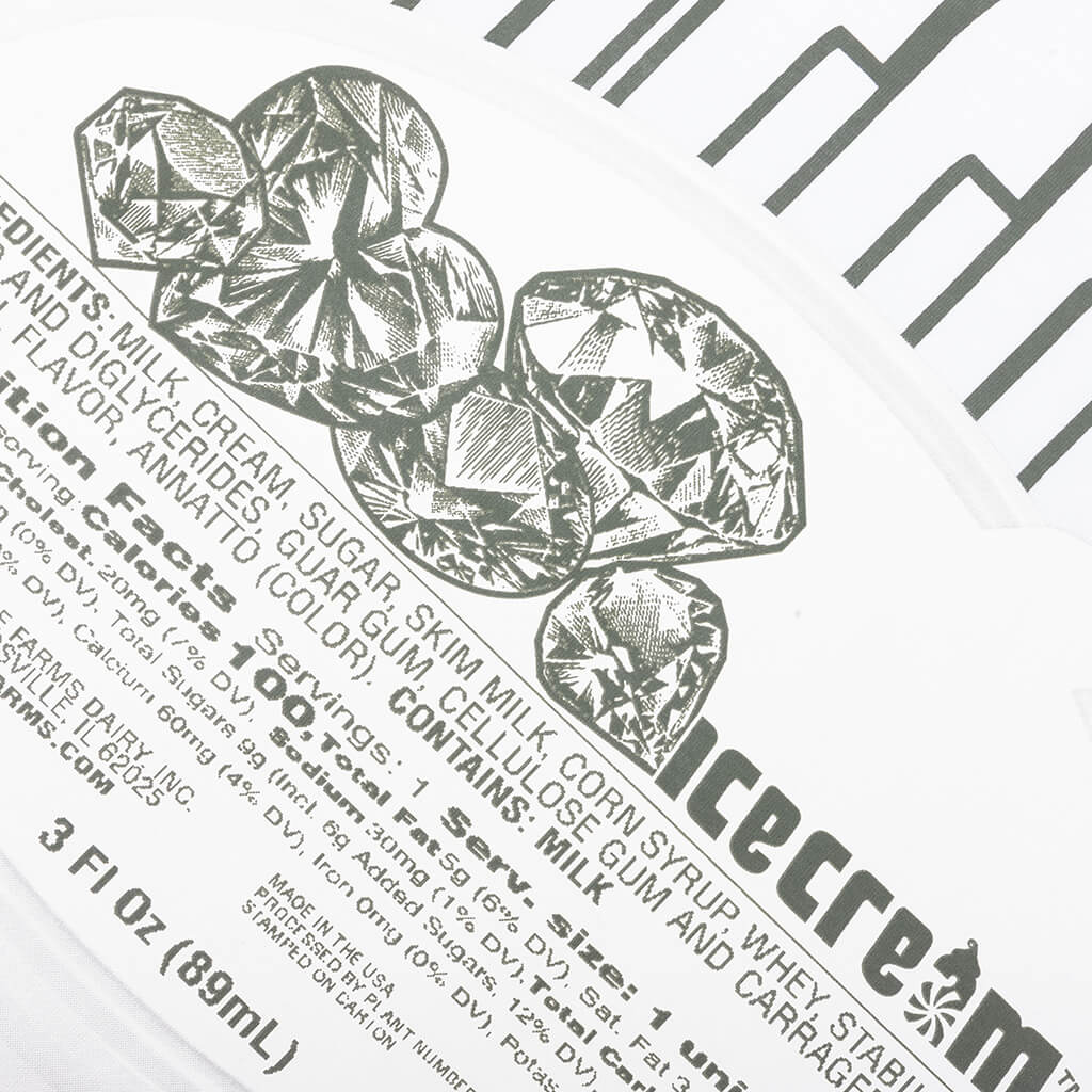 Diamond S/S Tee - White - Image 3
