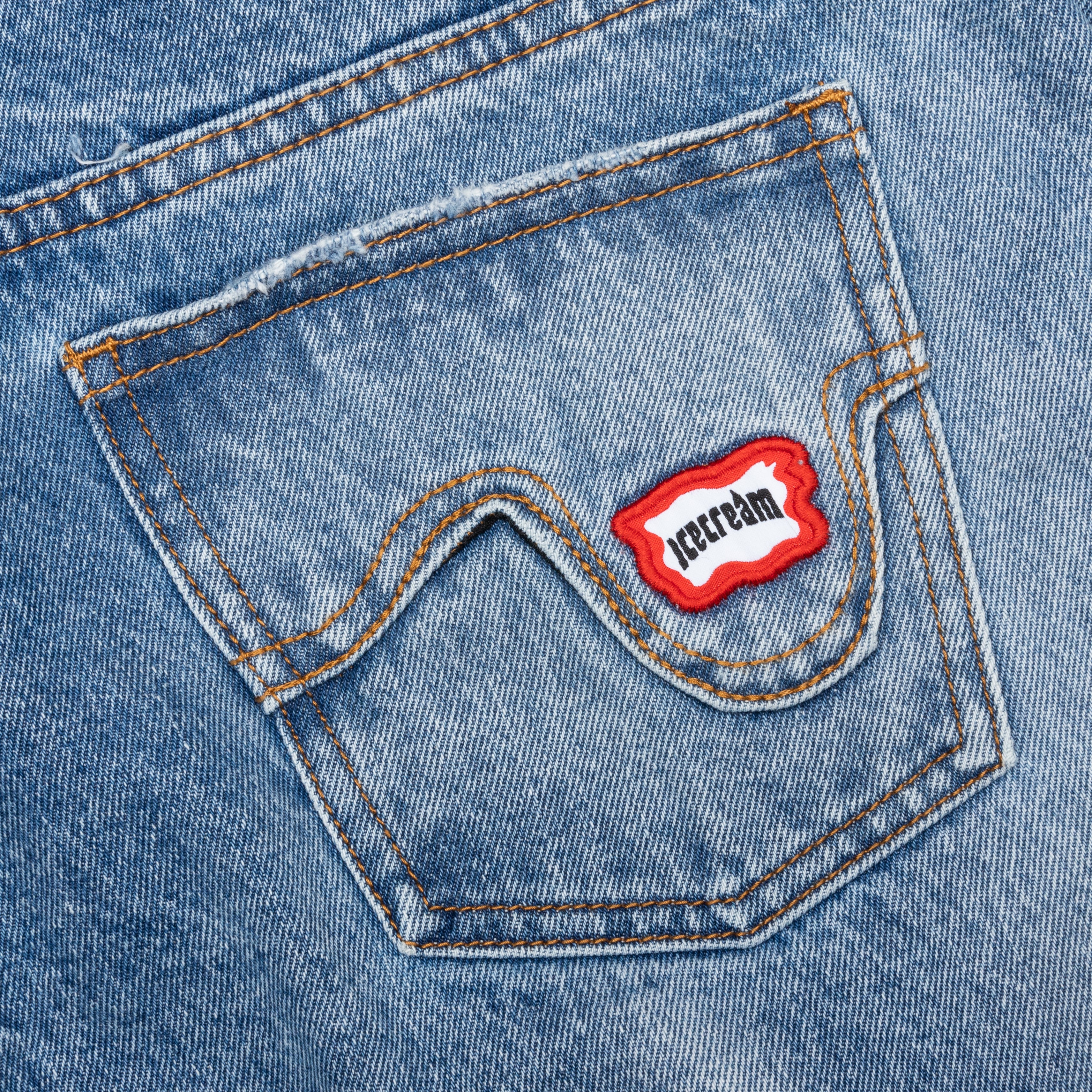 Icecream Icing Strawberry Fit Jeans - Lactose - Image 4