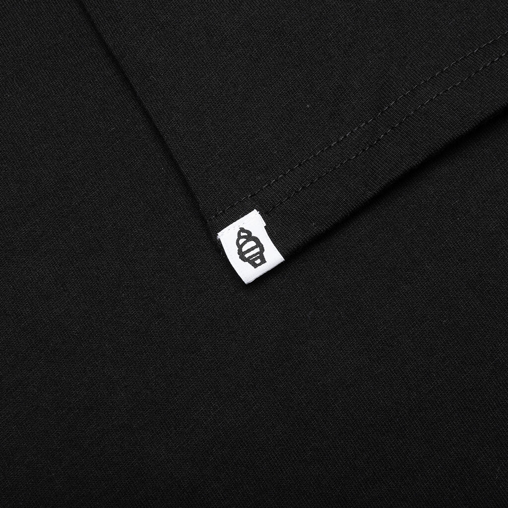 On Ice S/S Tee - Black - Image 4