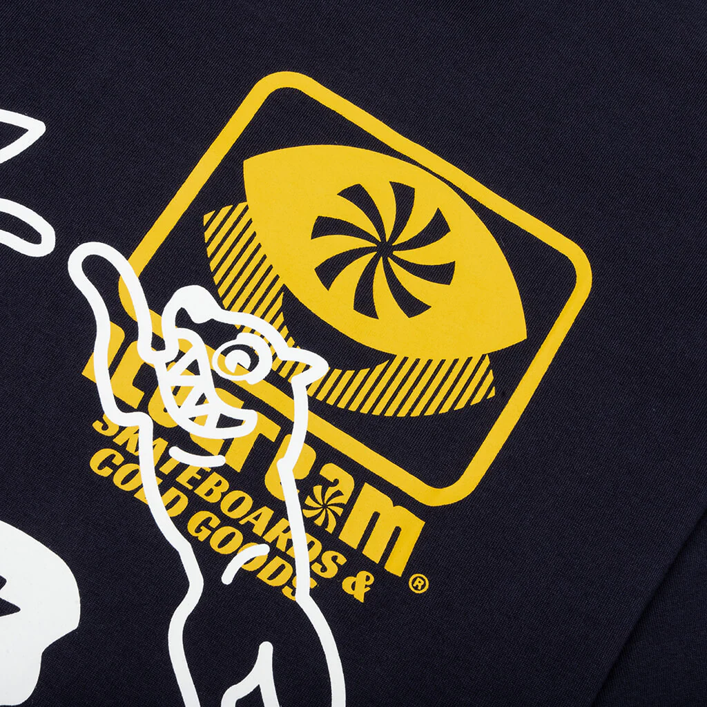 Overlay S/S Tee - Charcoal Art - Image 4