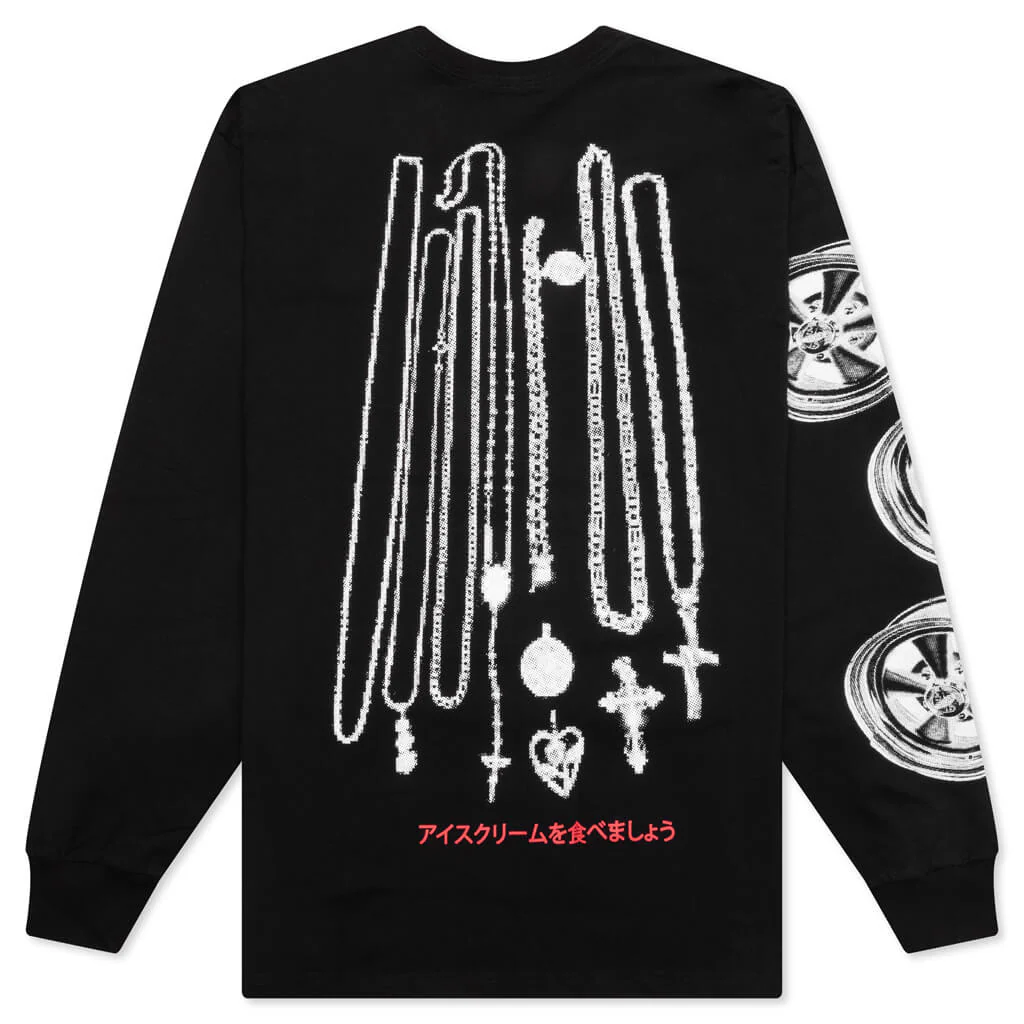 Pawn Shop L/S Knit - Black - Image 2