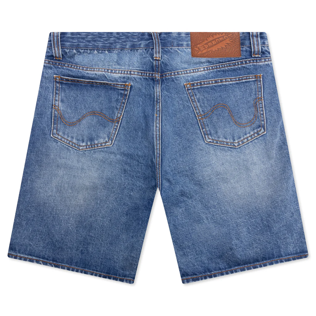 Pearl Strawberry Fit Jeans Shorts - Faded - Image 2