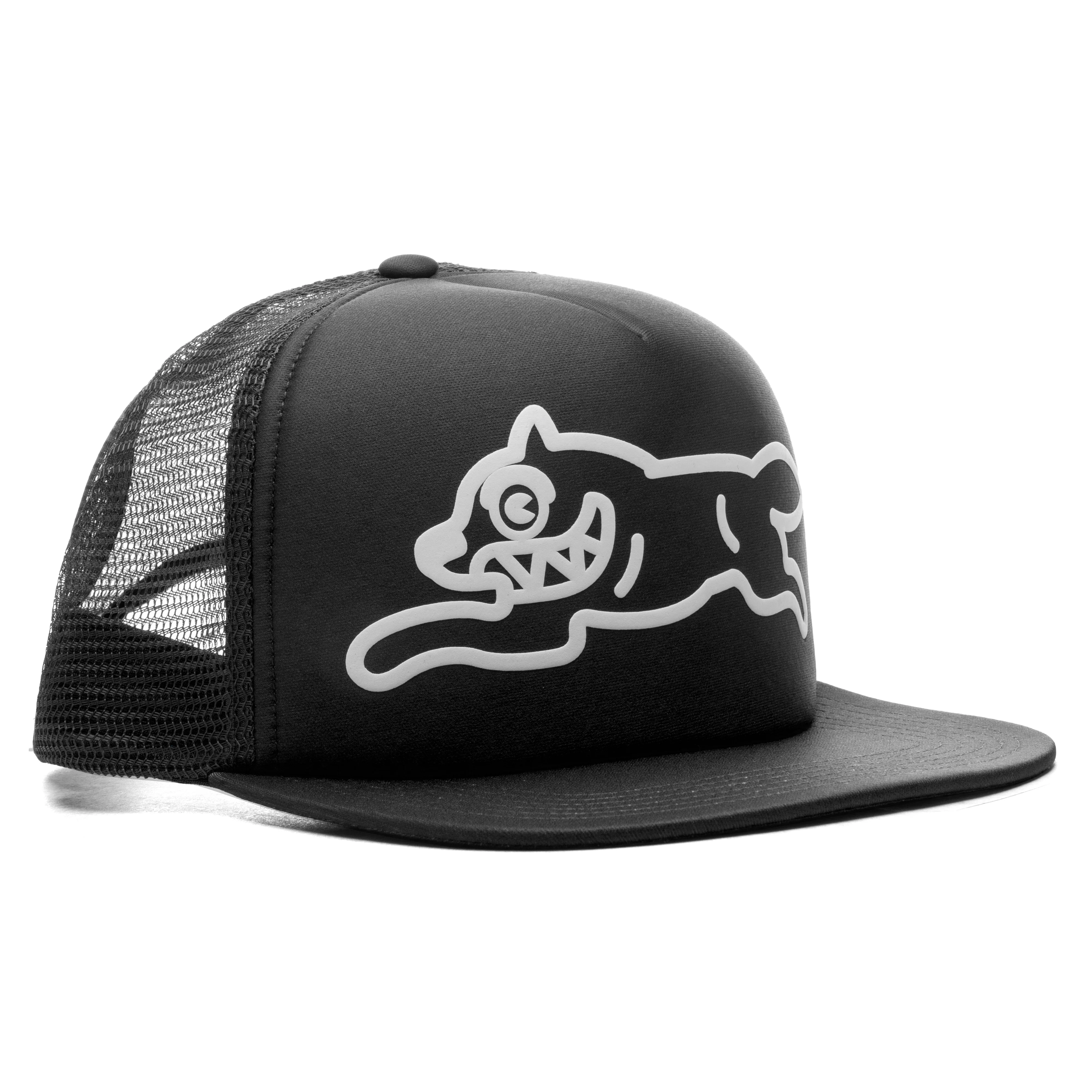 Solid Trucker Hat - Black - Image 3