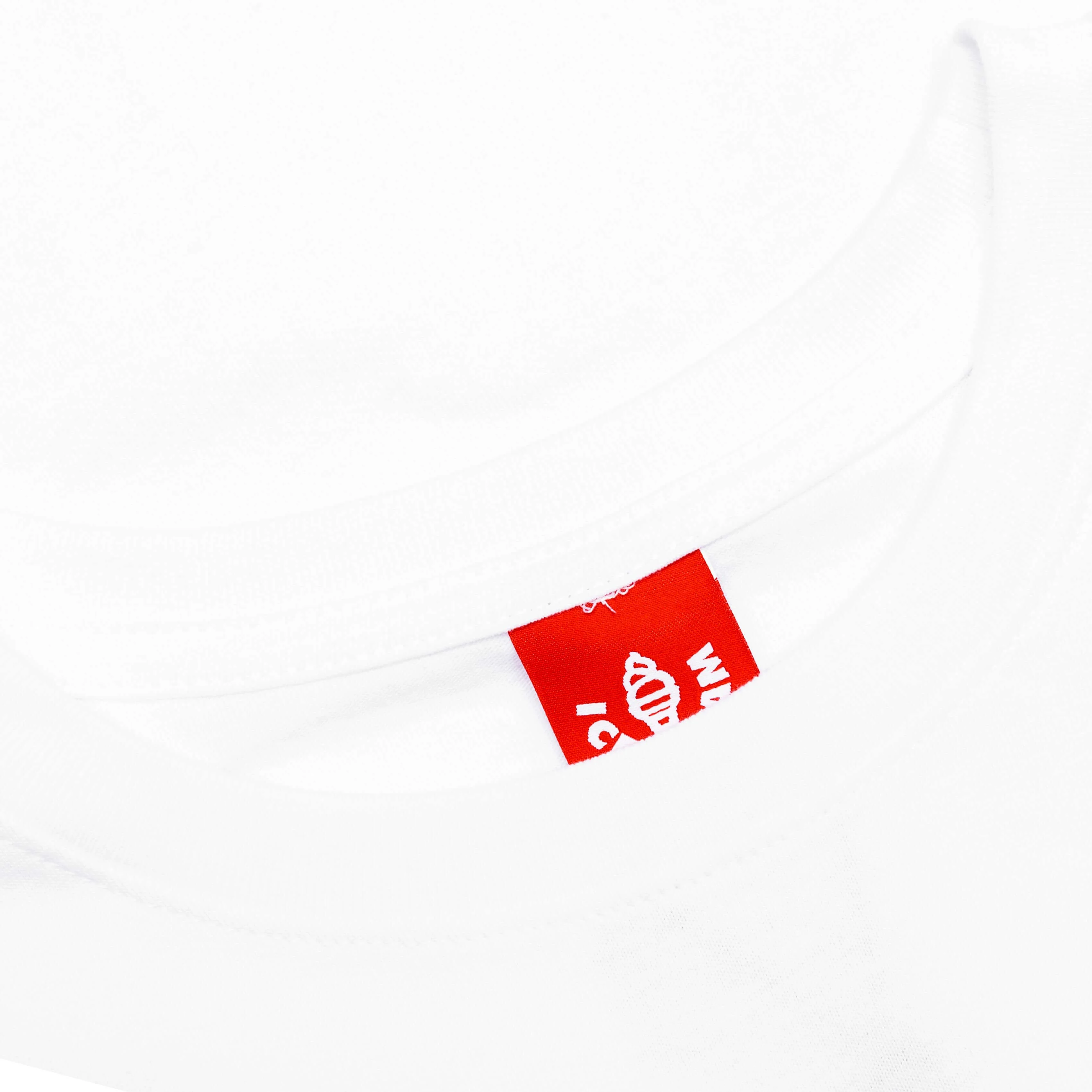 Word S/S Tee - White - Image 3