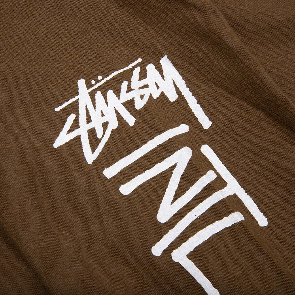 International Crew Pigment Dyed L/S Tee - Brown - Image 3