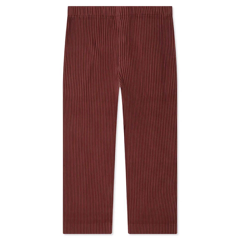 August Relaxed Fit Pants - Adamite Brown