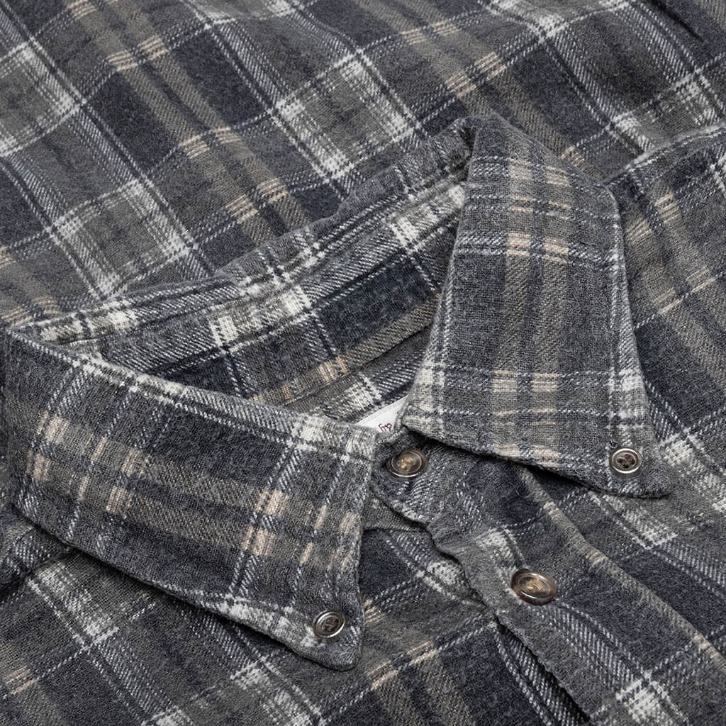 Flannel Shirt 7 Cuts Wide Reflection Shirt - Assorted - Image 5