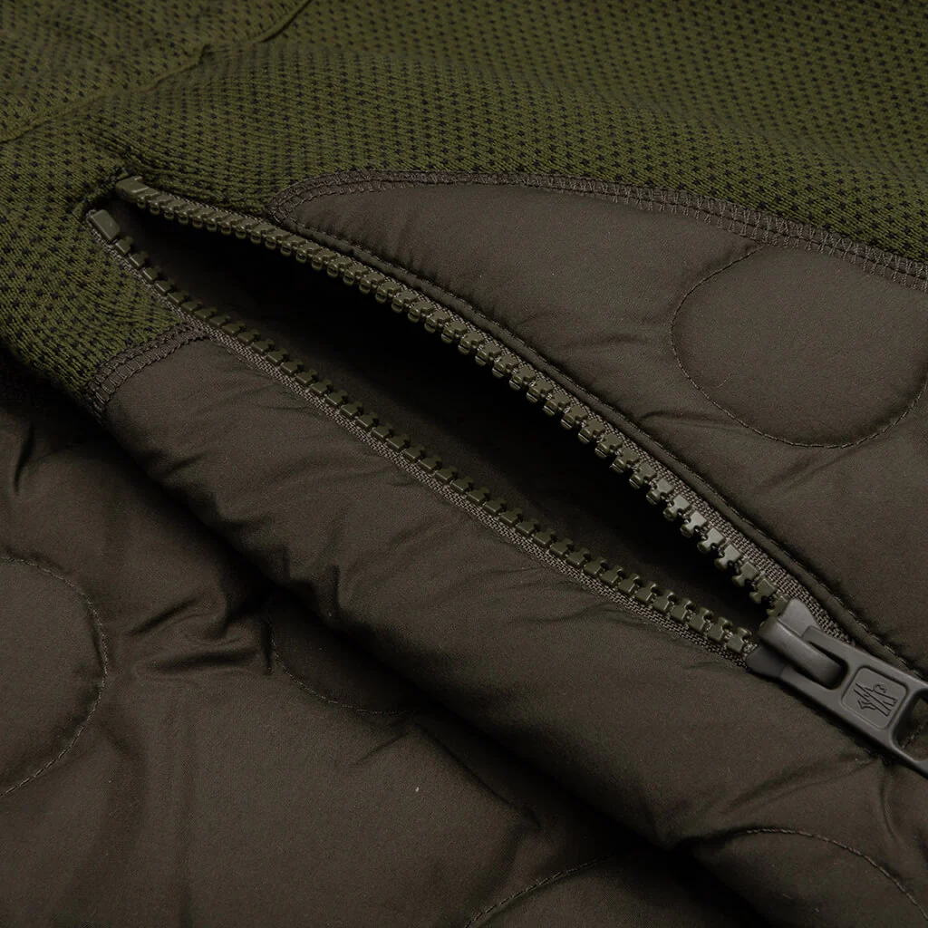 Moncler Genius x Salehe Bembury Padded Pants - Dark Green - Image 3