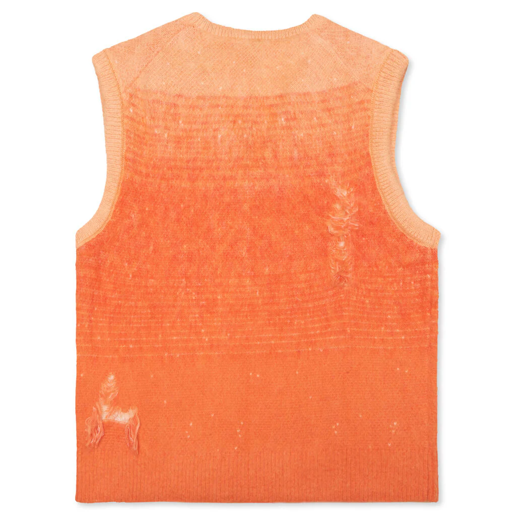 Gradient Mohair Vest - Sunkist - Image 2