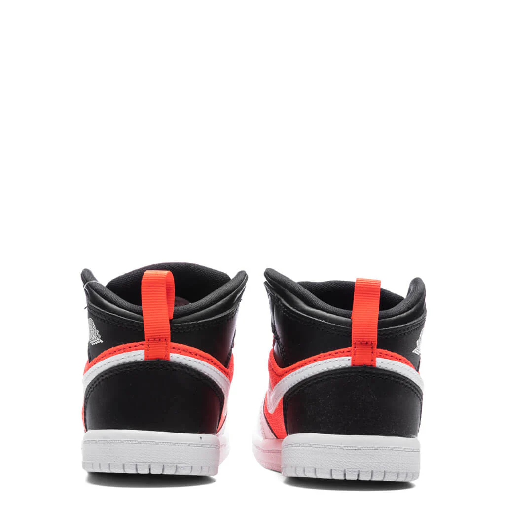 Jordan 1 Mid SE (TD) - Black/White/Infrared - Image 4