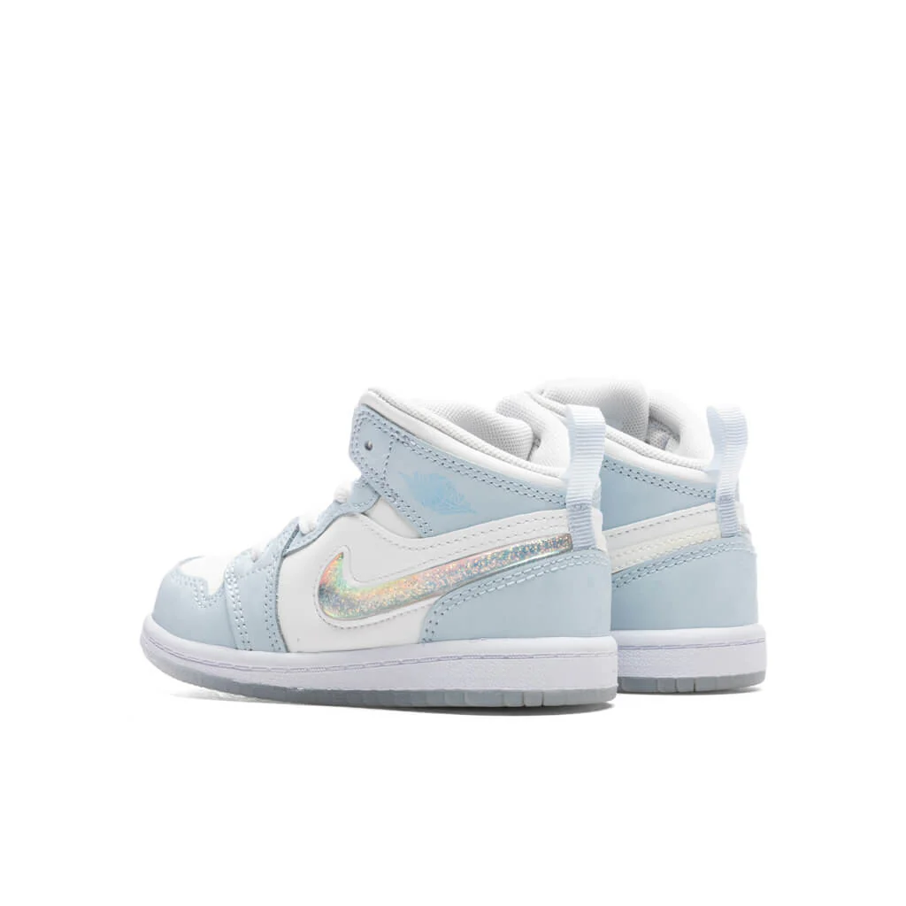 Jordan 1 Mid SE (TD) - Blue Tint/Ice Blue/Summit White - Image 3