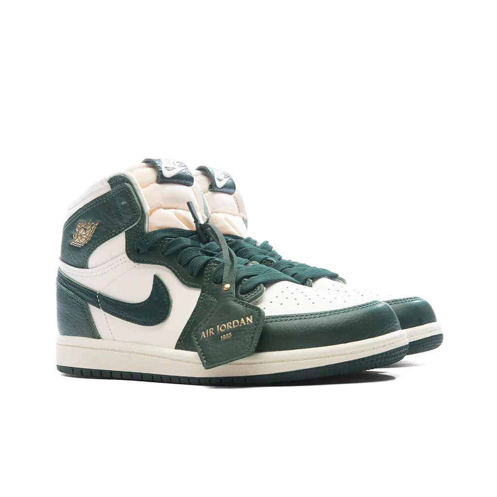 Air Jordan 1 Retro High OG 'Fir' (PS) - Pale Ivory/Pro Green Fir/Coconut Milk - Image 2