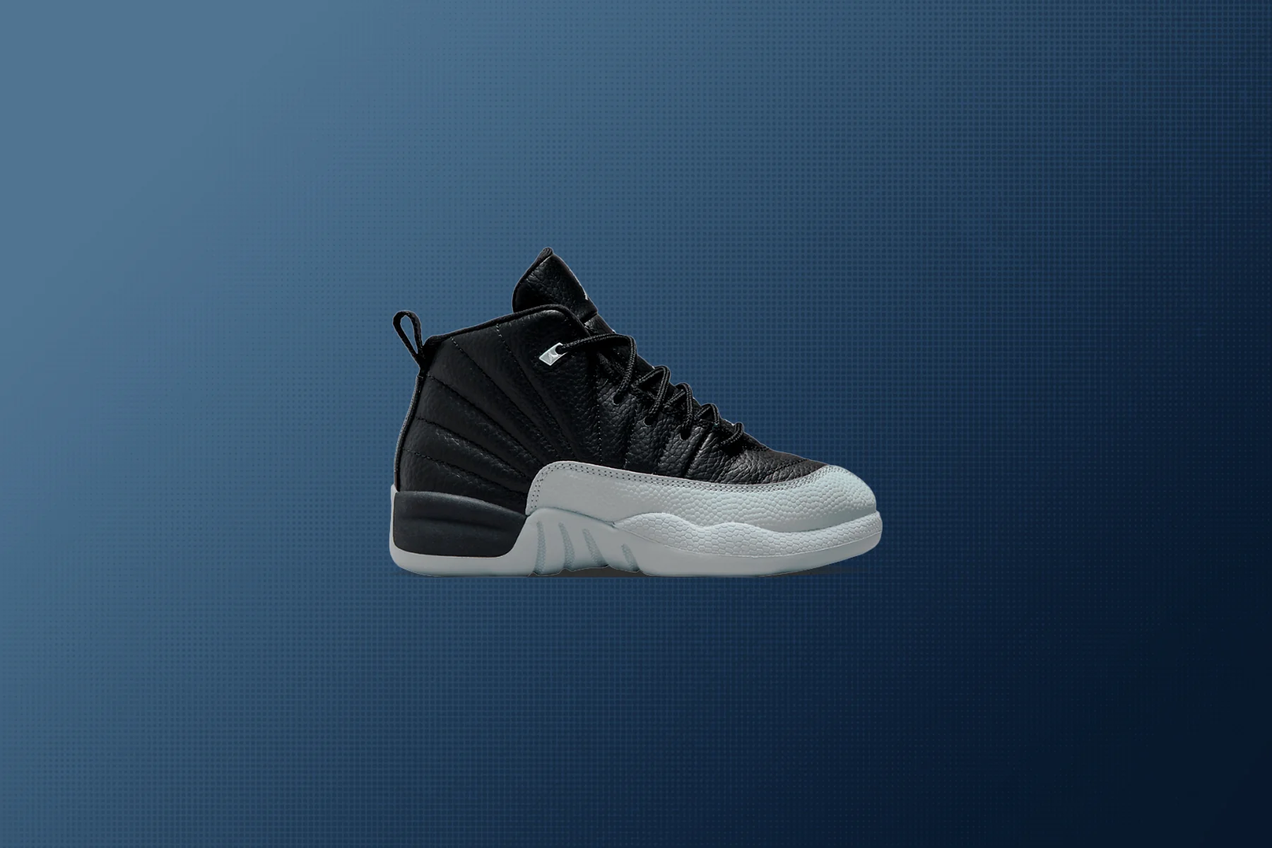 Air Jordan 12 Retro (PS) Barons - Black/Wolf Grey/White - Image 5