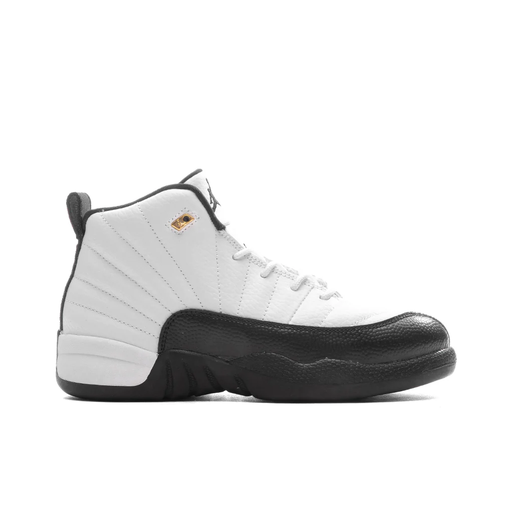Air Jordan 12 Retro 'Taxi' (PS) - White/Black/Taxi