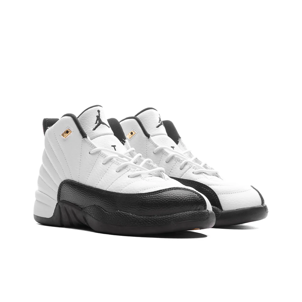 Air Jordan 12 Retro 'Taxi' (PS) - White/Black/Taxi - Image 2