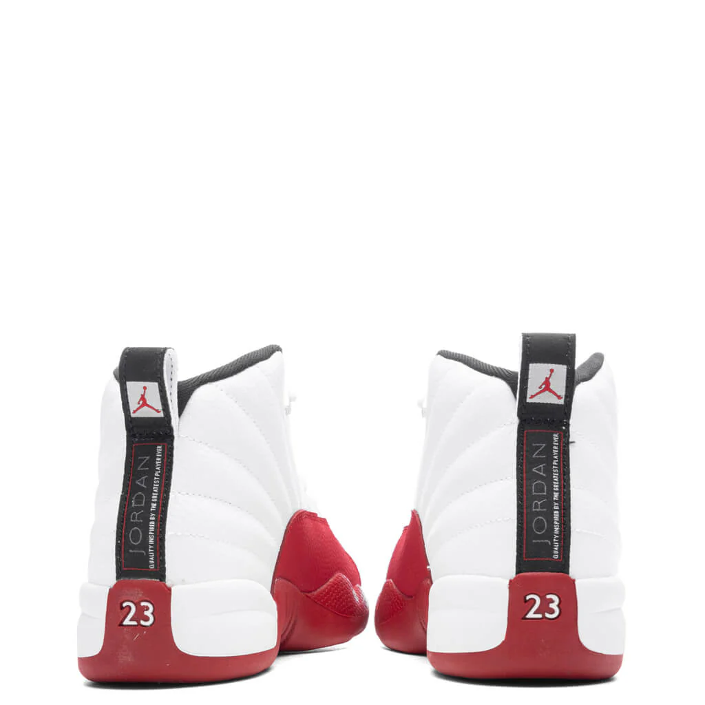 Air Jordan 12 Retro (PS) 'Cherry' - White/Black/Varsity Red - Image 4