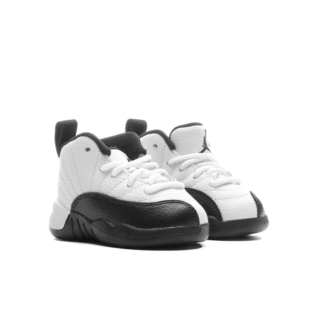 Air Jordan 12 Retro 'Taxi' (TD) - White/Black/Taxi - Image 2