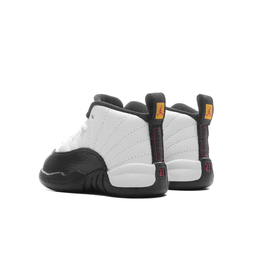 Air Jordan 12 Retro 'Taxi' (TD) - White/Black/Taxi - Image 3