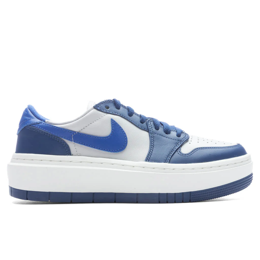 Women's Air Jordan 1 Elevate Low - French Blue/Sport Blue/Neutral Grey