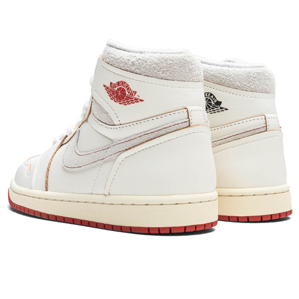Women's Air Jordan 1 High OG 'Rare Air' - Sail/Cinnabar/Light Bone - Image 3