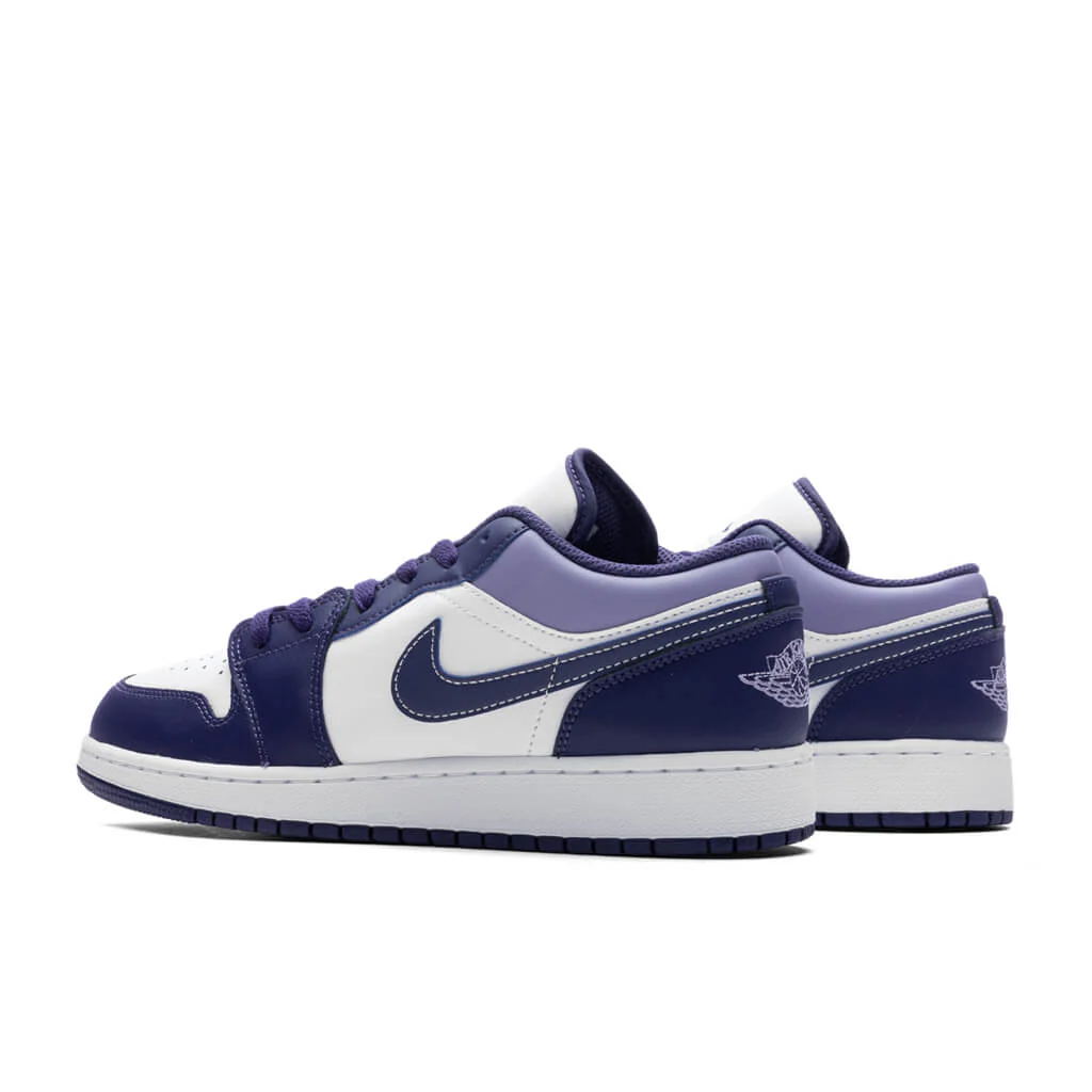 Air Jordan 1 Low (GS) - Sky J Purple/Sky J Light Purple/White - Image 3