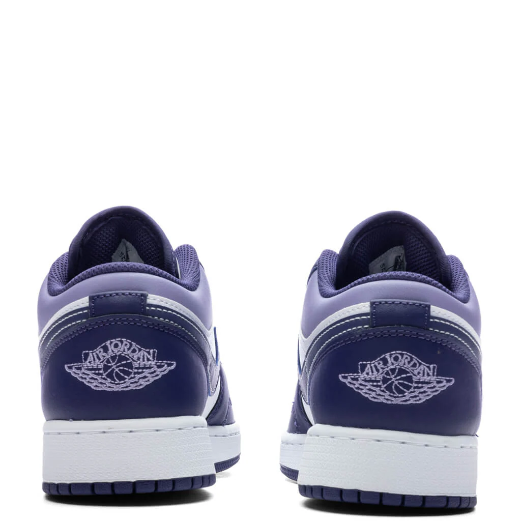 Air Jordan 1 Low (GS) - Sky J Purple/Sky J Light Purple/White - Image 4