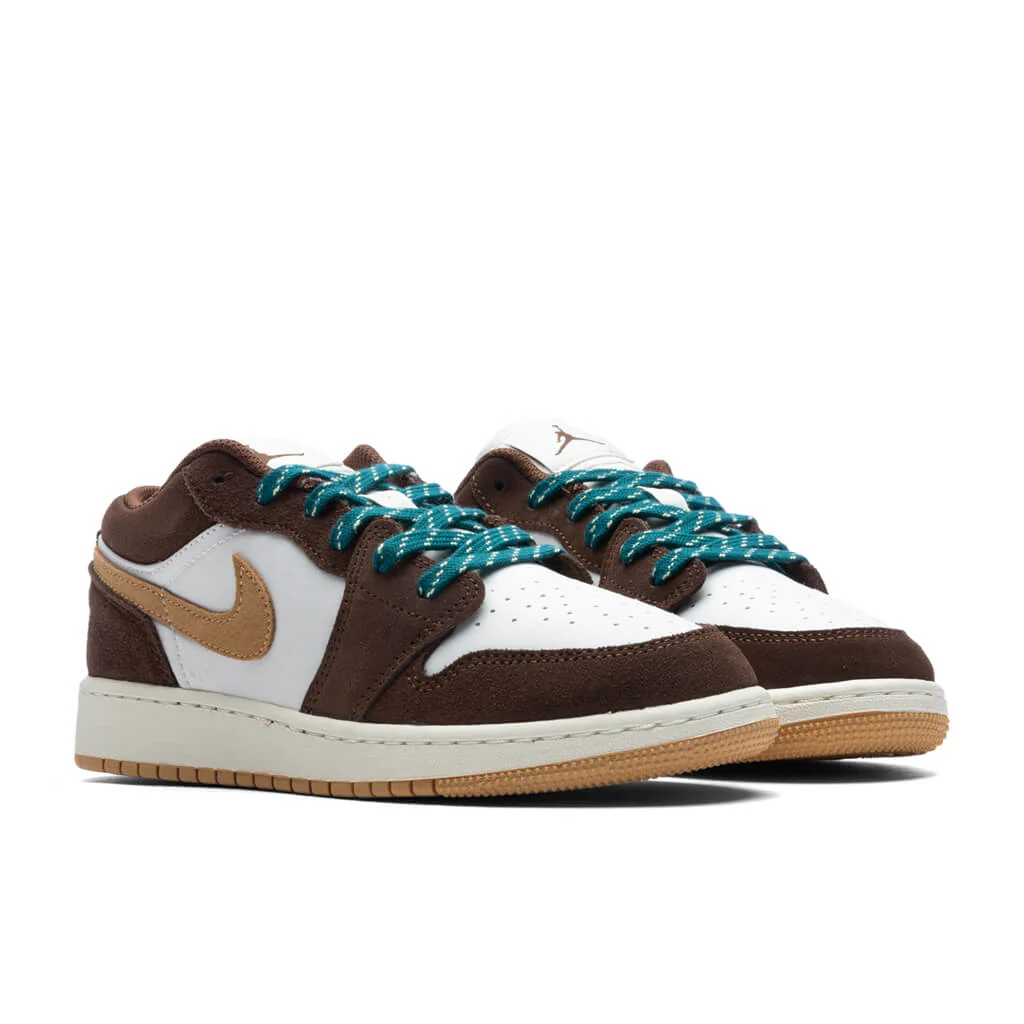 Air Jordan 1 Low SE (GS) 'Cacao Wow' - Cacao Wow/Twine/Sail - Image 2