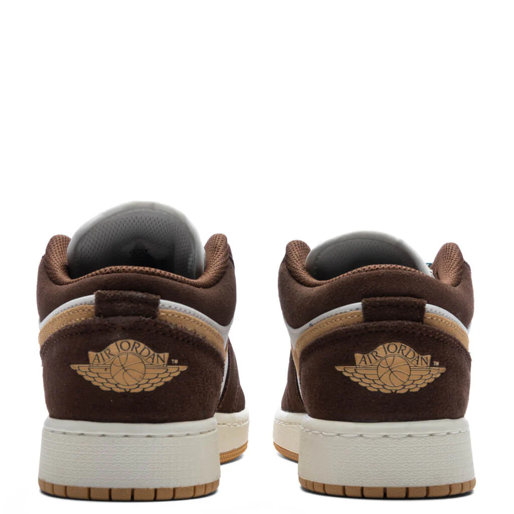 Air Jordan 1 Low SE (GS) 'Cacao Wow' - Cacao Wow/Twine/Sail - Image 4