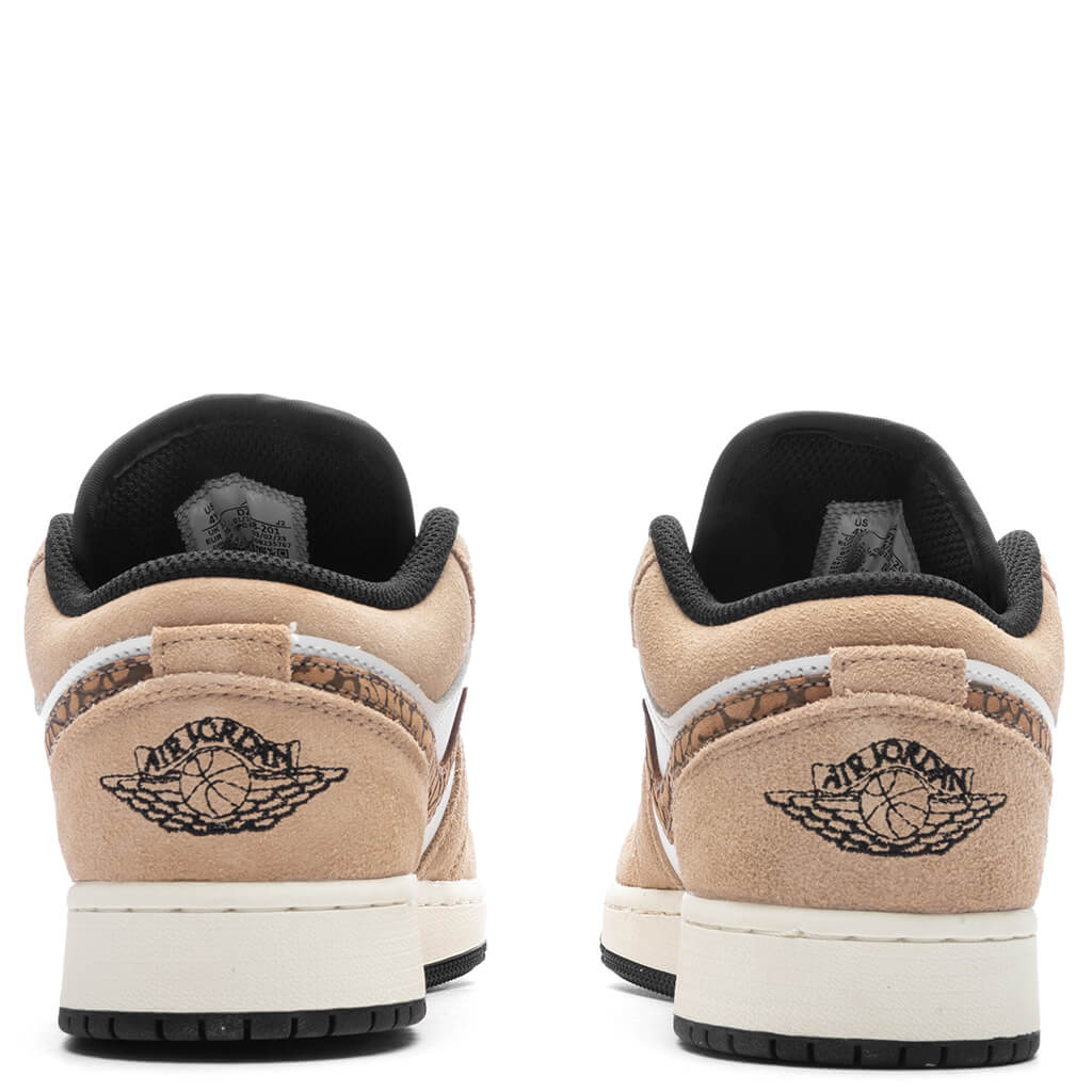 Air Jordan 1 Low SE (GS) - Hemp/Light British Tan/White - Image 4