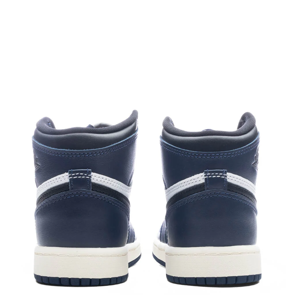 Air Jordan 1 Retro High OG (PS) - Midnight Navy/Black/White - Image 4